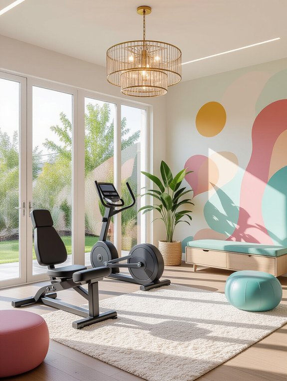 stylish and motivating gym