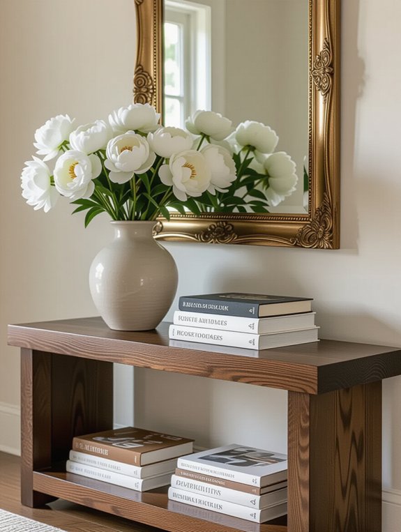 stylish book stacking tips