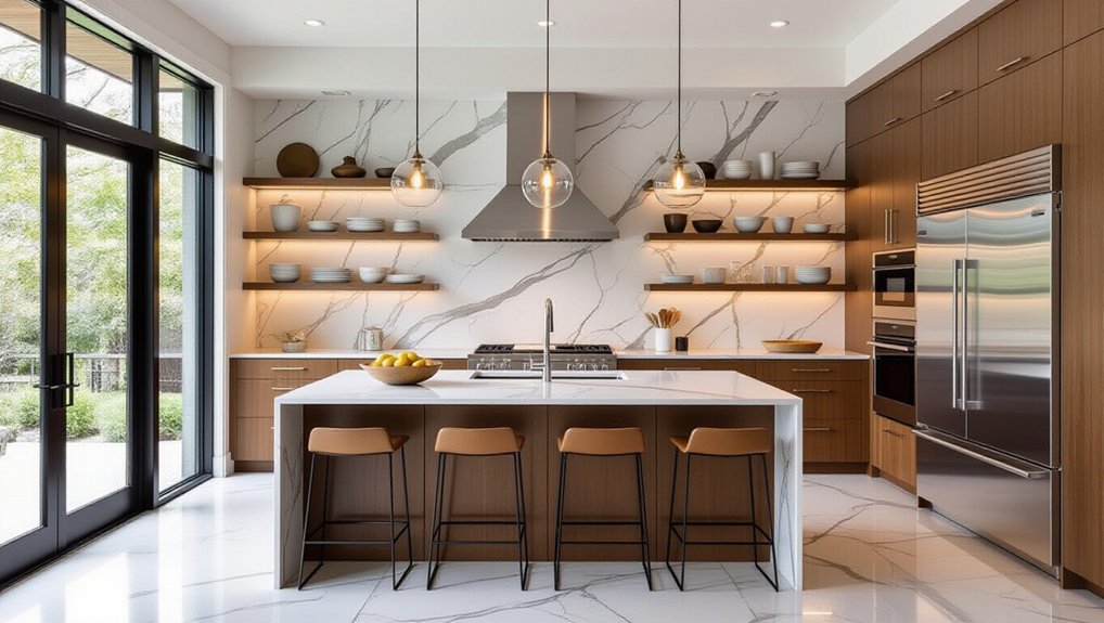 stylish contemporary kitchen designs