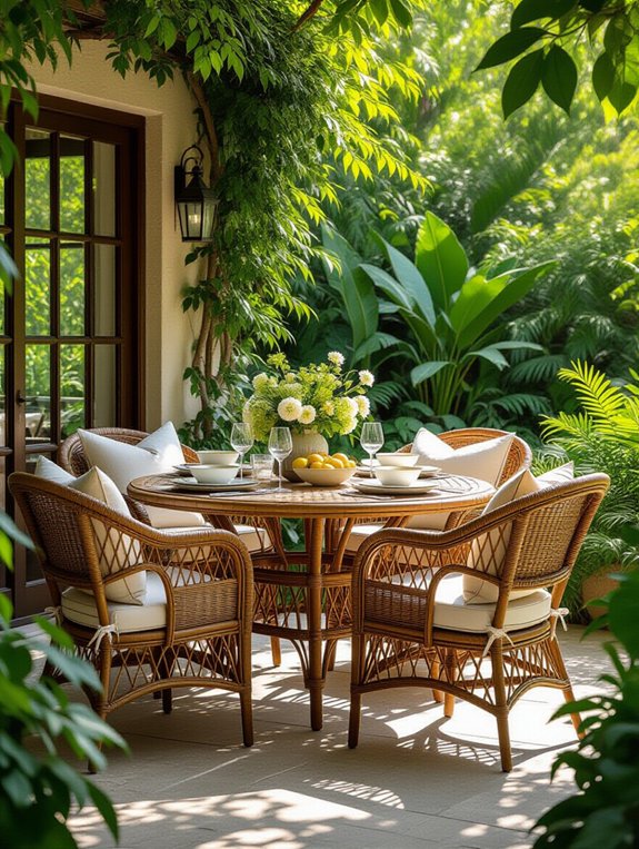 stylish durable outdoor dining