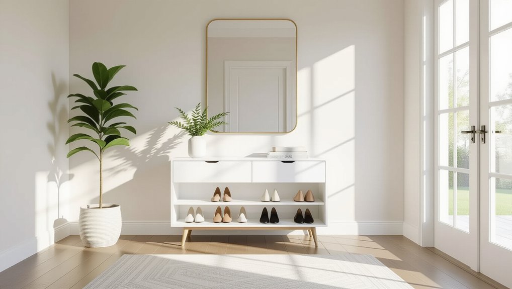 stylish entryway storage solutions