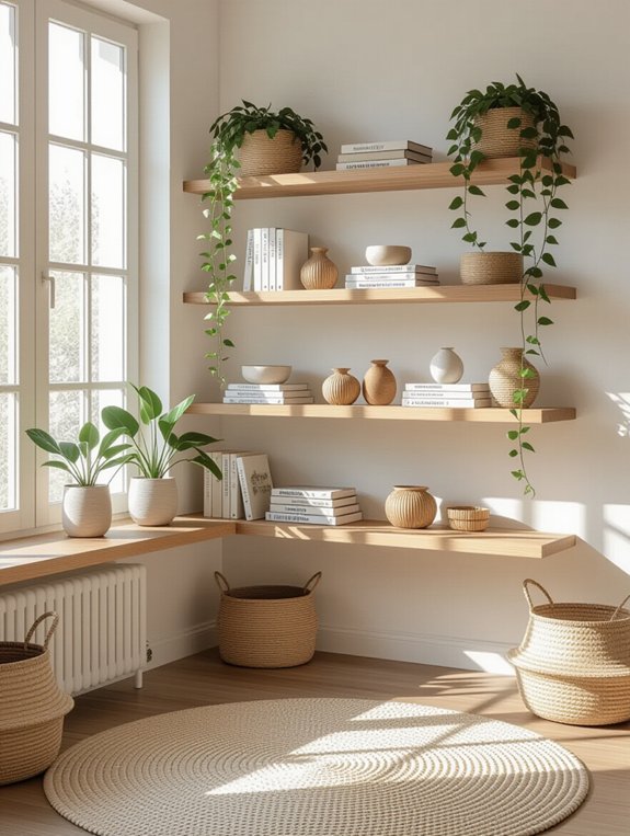 stylish functional wall display