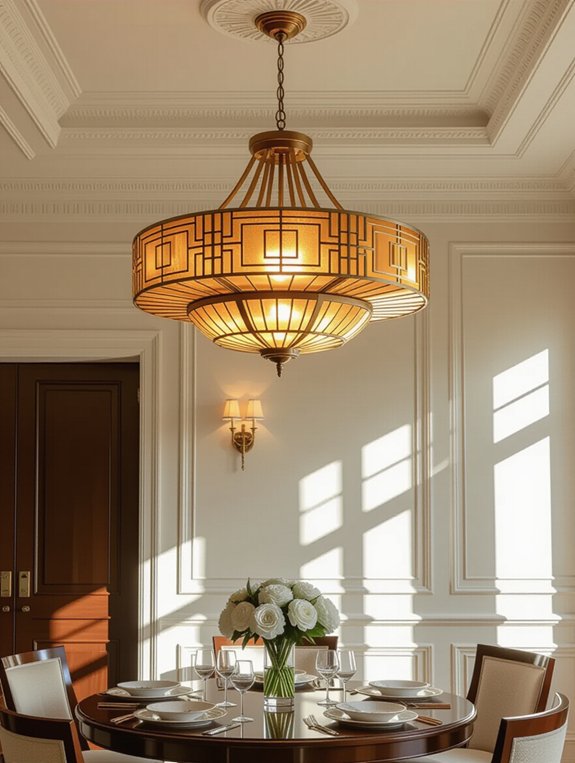 stylish geometric pendant lighting