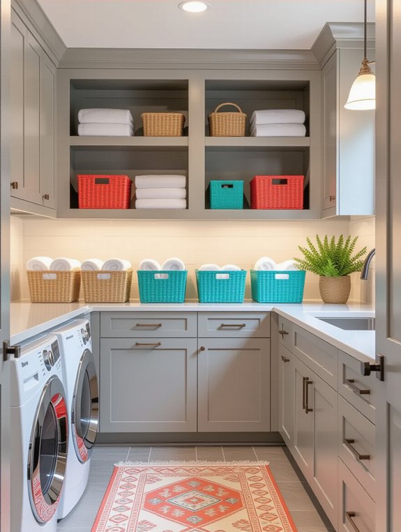 stylish laundry room accessories