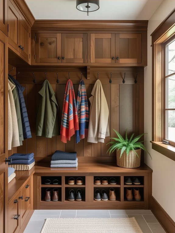 stylish multi tiered coat rack