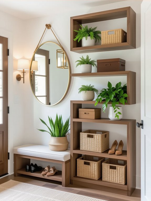 stylish multi tiered storage solution