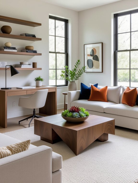 stylish organized workspace setup