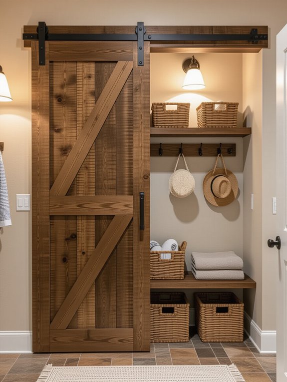 stylish sliding barn door