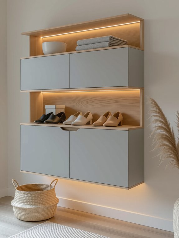 stylish space saving storage solution