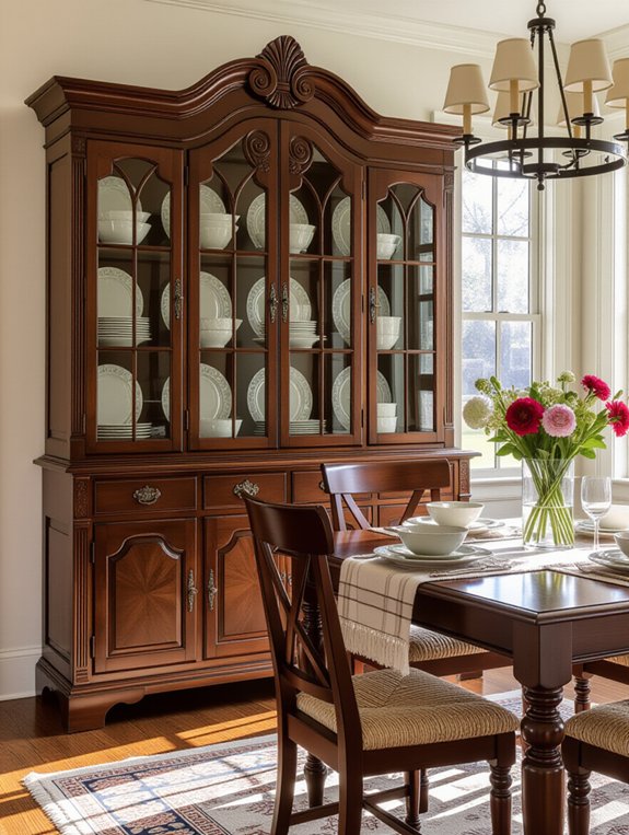 stylish storage and dining