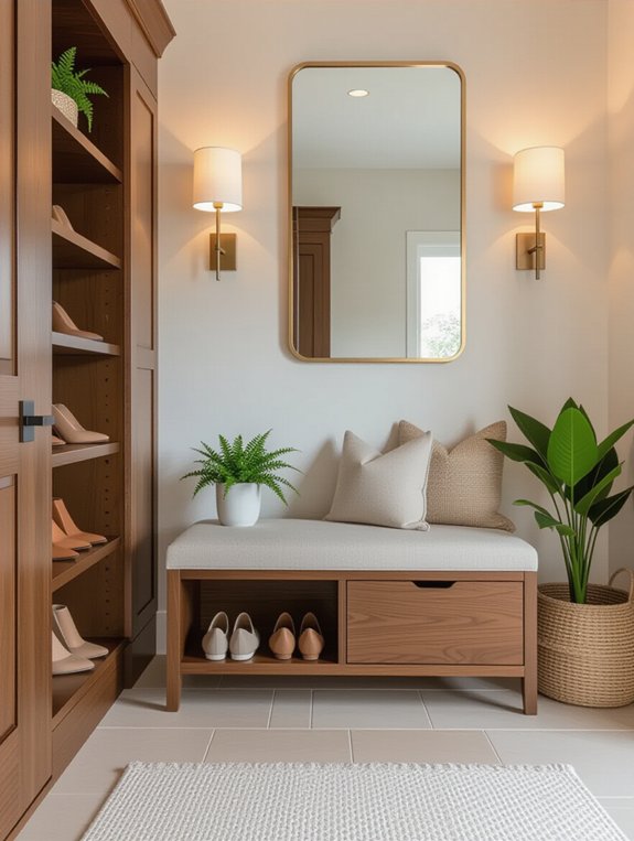 stylish storage bench solution