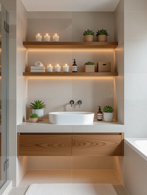 stylish vertical storage solution