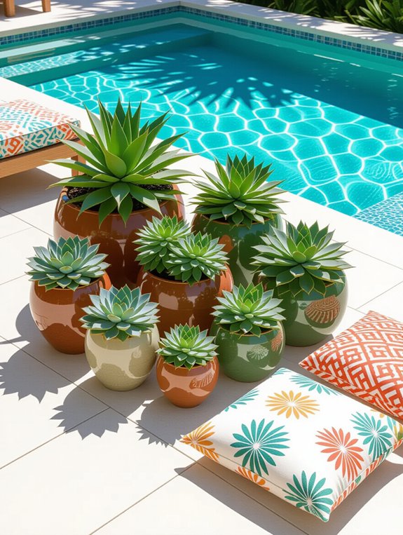 succulent displays for beauty