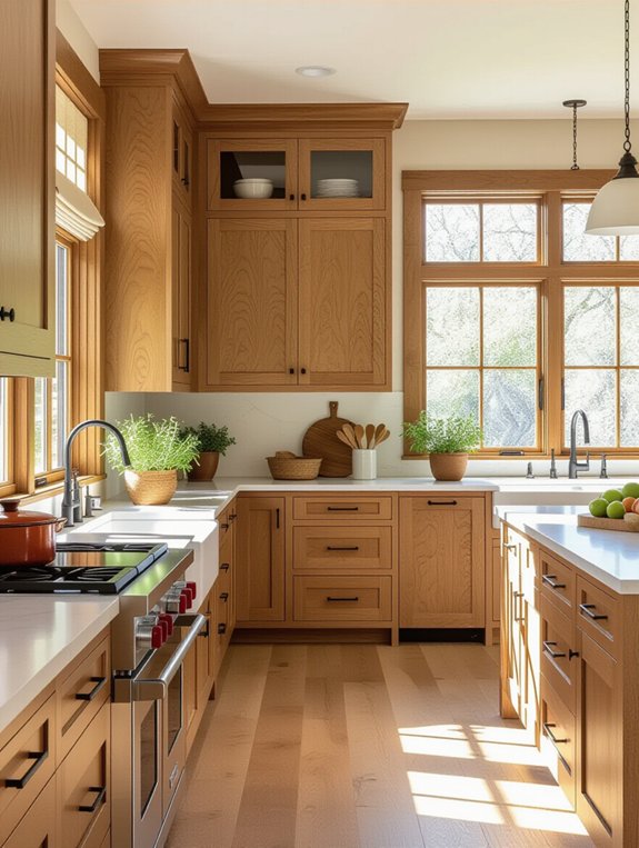 sustainable oak kitchen solutions