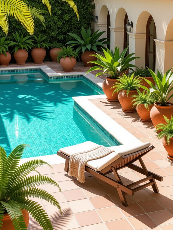 terracotta enhances outdoor elegance