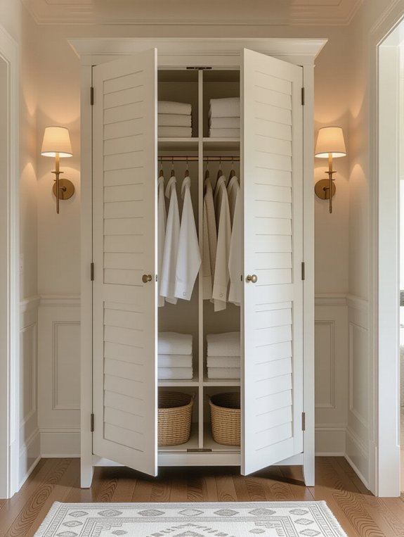 textured fabric storage unit