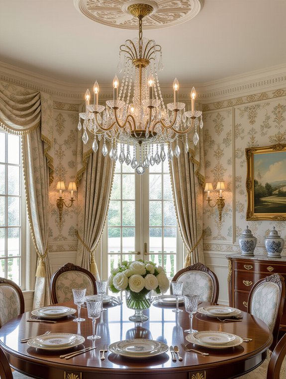 timeless elegance for dining