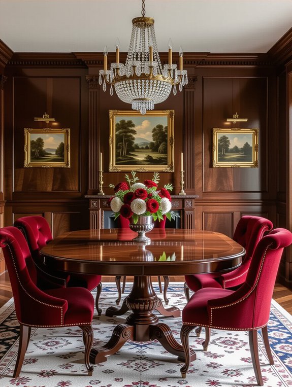 timeless elegance in dining