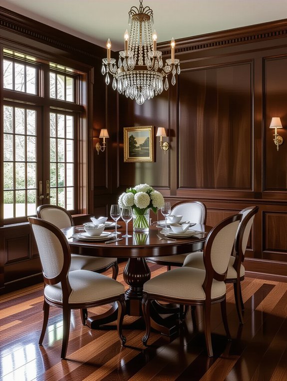 timeless elegance in dining