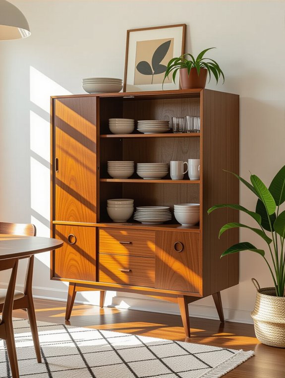 timeless mid century modern storage
