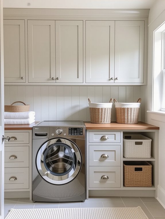 timeless shaker cabinet elegance