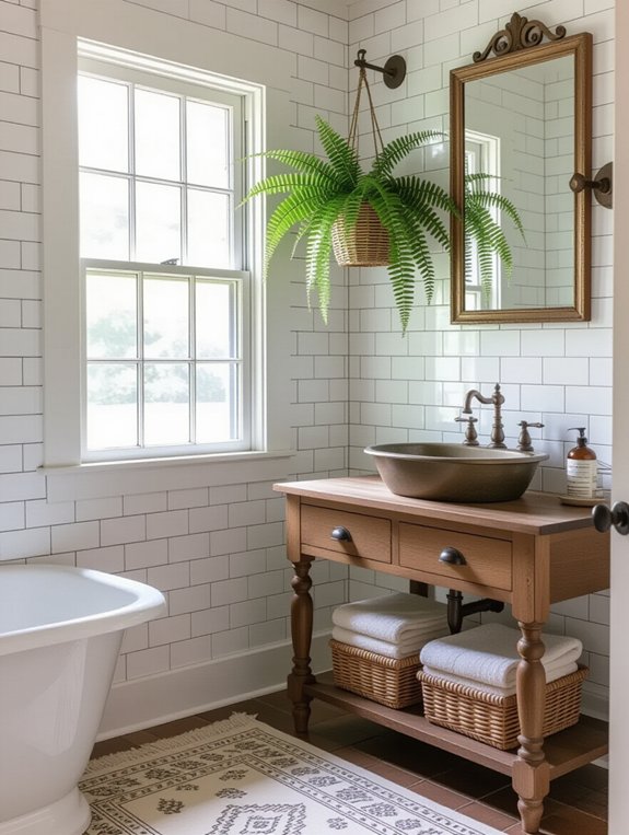 timeless subway tile accents