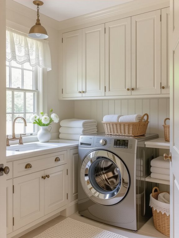 timeless vintage cabinet charm