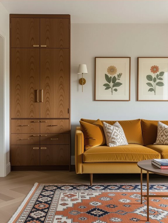 timeless vintage cabinet charm