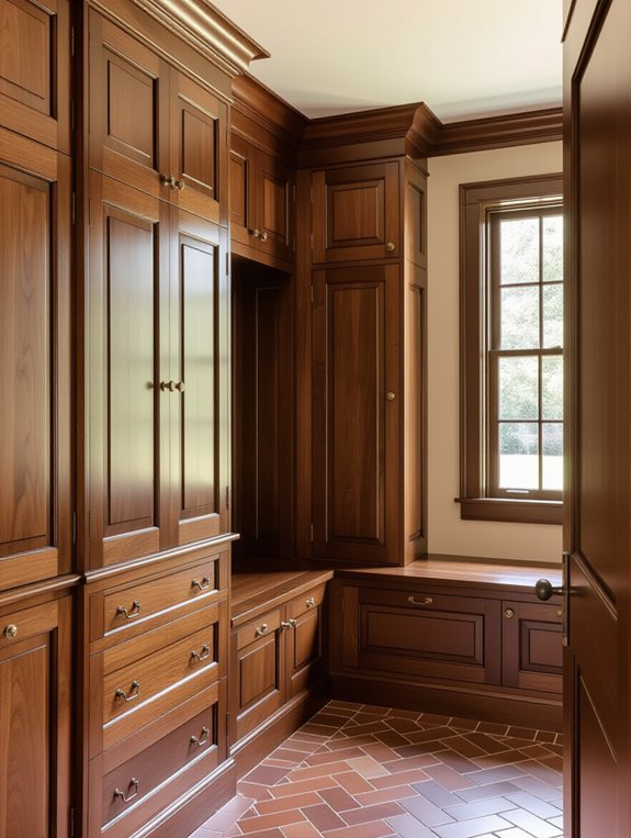 timeless vintage cabinetry charm