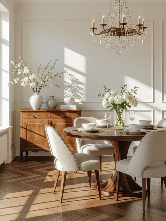 timeless vintage dining charm