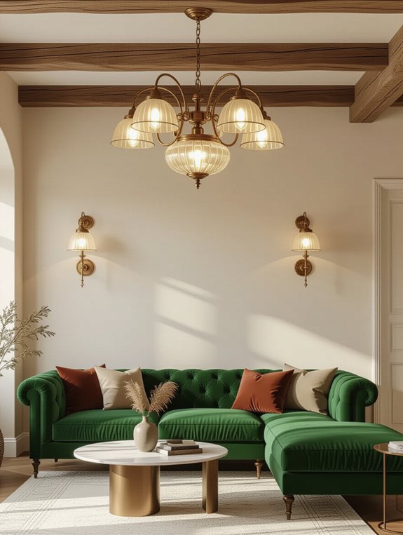 timeless vintage flush mounts