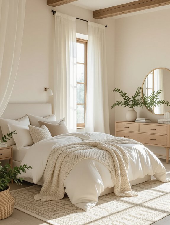 tranquil elegant neutral retreat