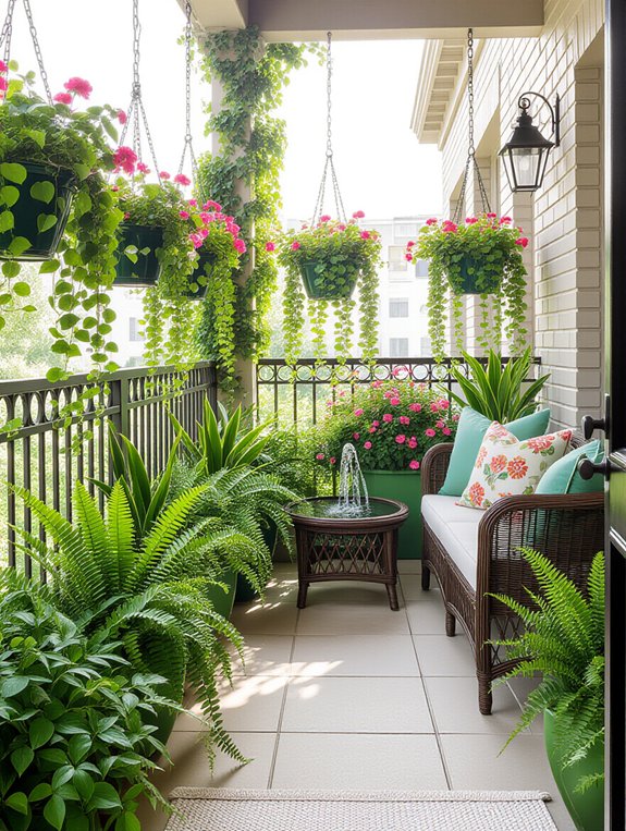 tranquil tabletop fountain oasis