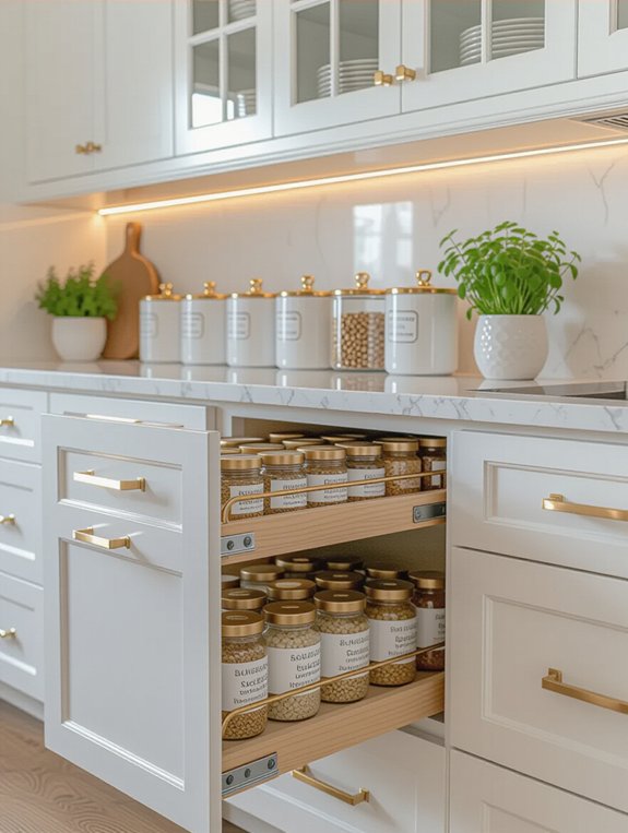 transform kitchen cabinet storage