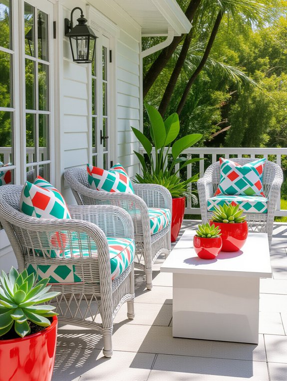 transform wicker with vinyl