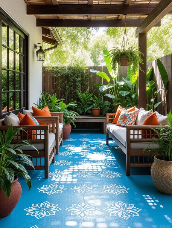 transform your patio floor