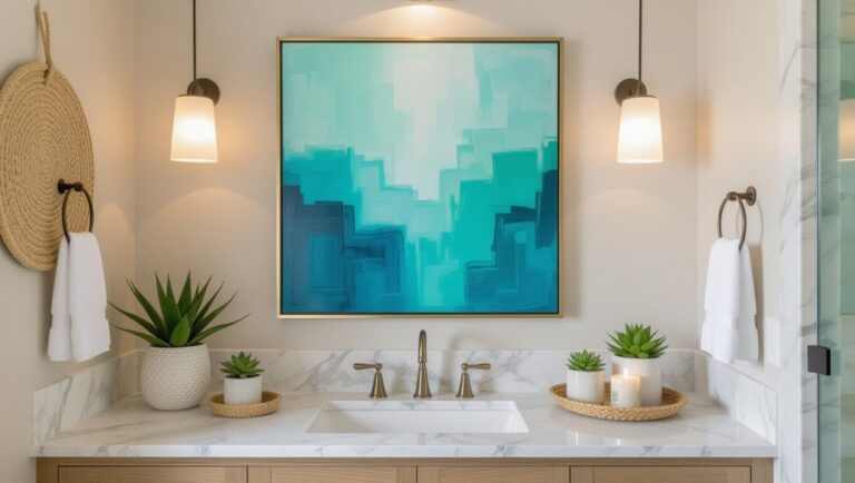 transformative bathroom artwork ideas