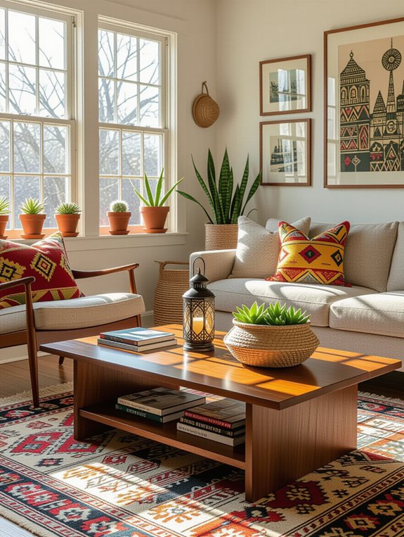 travel inspired decor accents