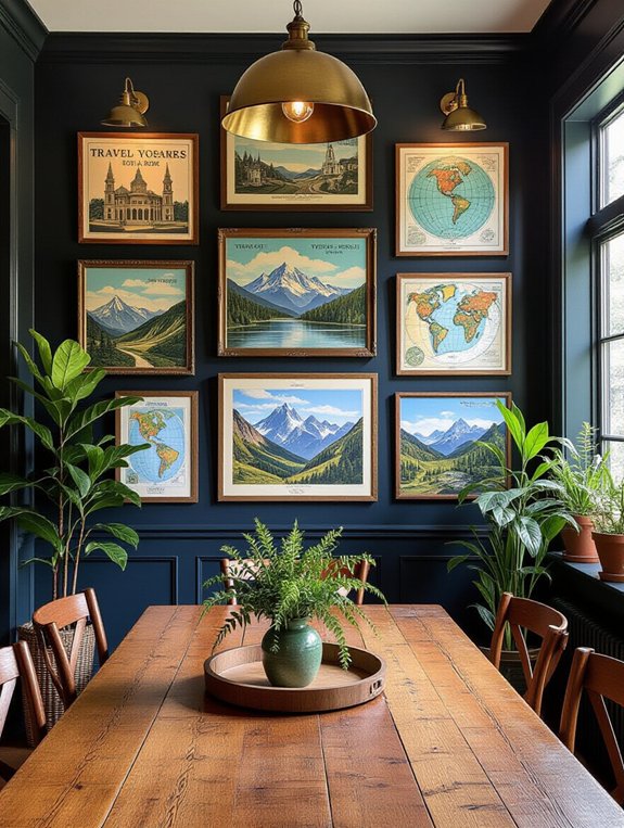 travel memories wall decor