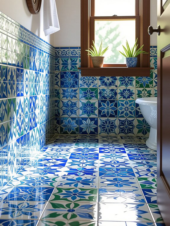 unique artistic tile styles