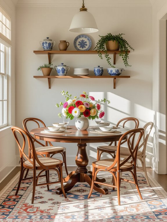 unique dining room arrangements