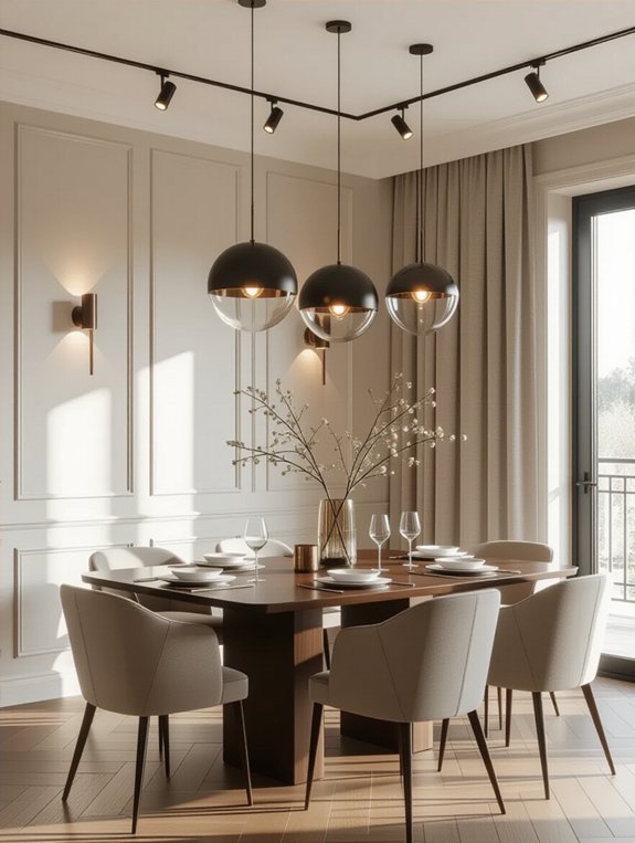 versatile adjustable track lighting