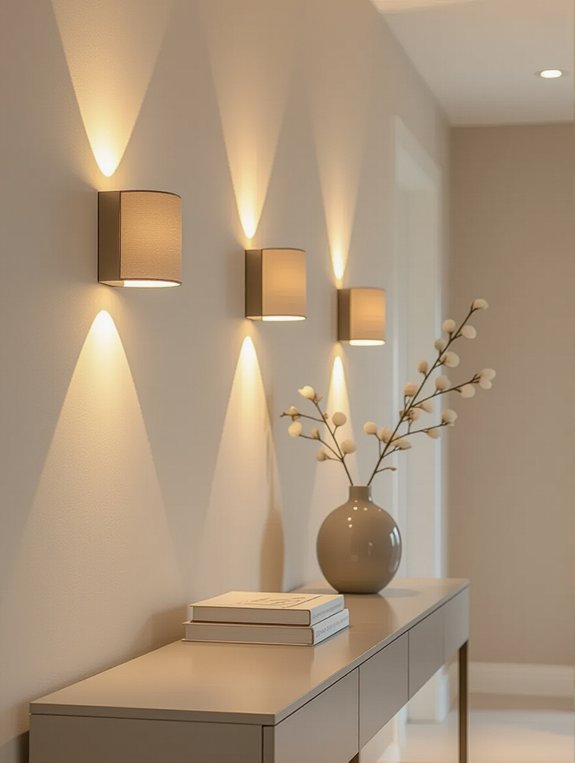 versatile battery powered wall lights