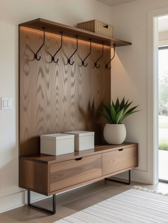 versatile entryway storage solution