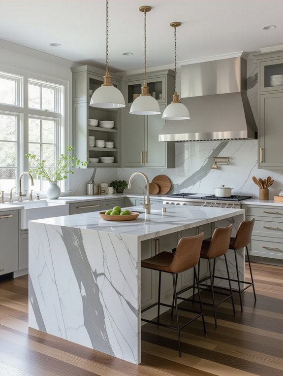 versatile kitchen island features