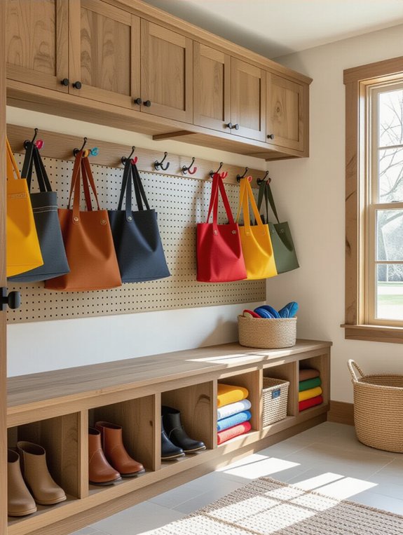 versatile mudroom organization solution