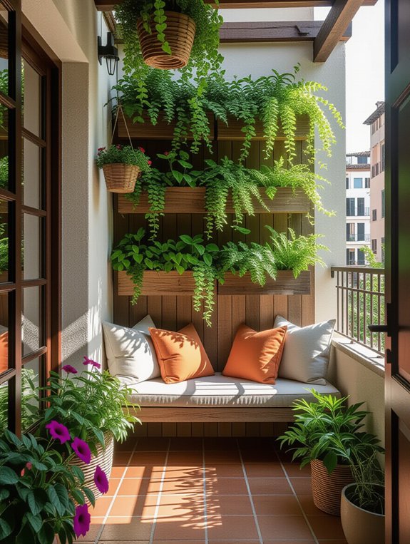 vertical wall garden design