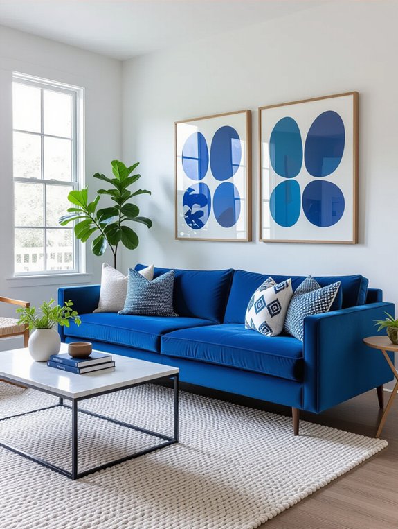 vibrant art enhances living