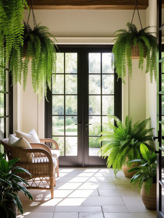 vibrant cascading plant privacy