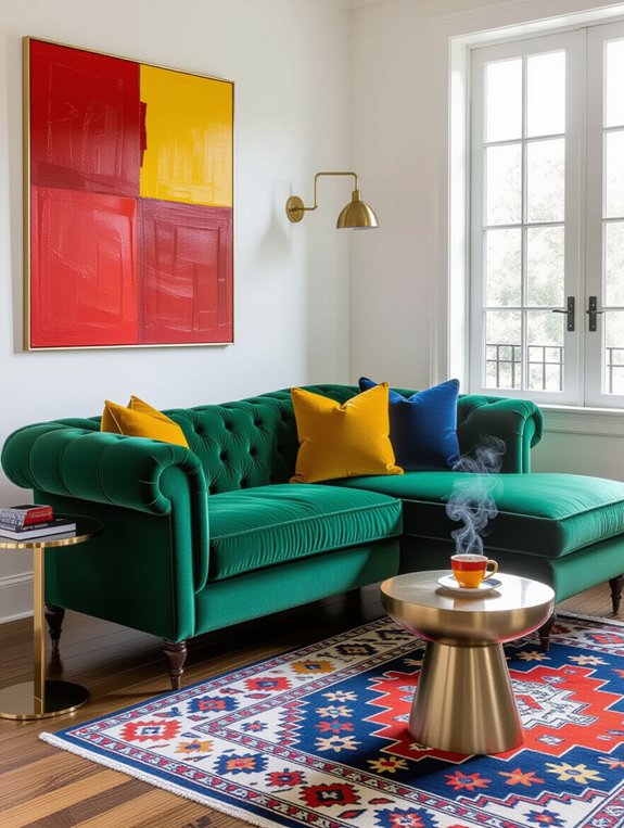 vibrant colors enhance reading